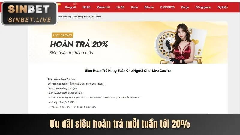 Ưu đãi chào mừng thành viên mới BI888